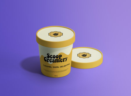 Scoop Creamery — Brand application / 01