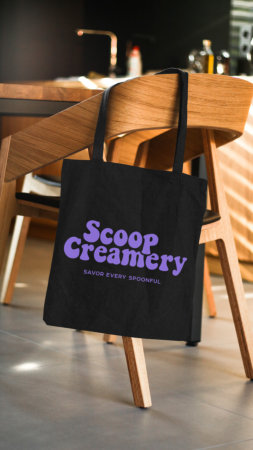 Scoop Creamery — Brand application / 09