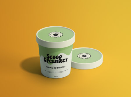Scoop Creamery — Brand application / 02
