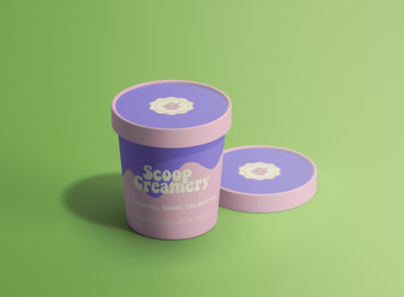 Scoop Creamery — Brand application / 04
