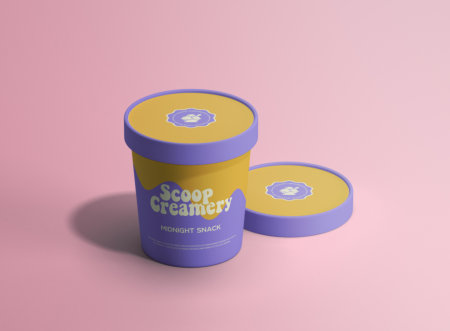 Scoop Creamery — Brand application / 03