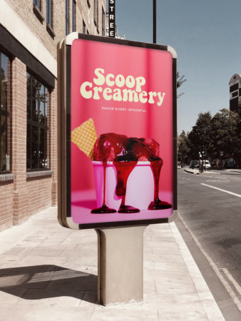 Scoop Creamery — Brand application / 11