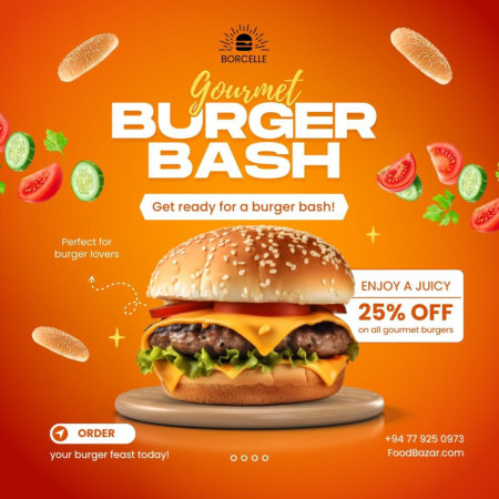 Borcelle — Gourmet Burger Bash