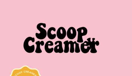 Scoop Creamery — Pink logo colorway